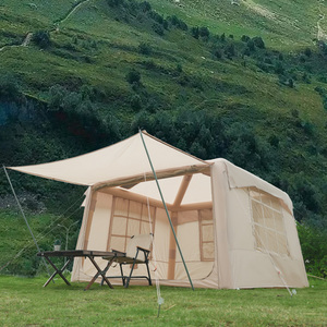 Carpa Inflable Impermeable BOTEEN para las Cuatro Estaciones, 420d Oxford, para 2-4 Personas, con Bomba de Aire, Fácil de Instalar, Antimoho, Antibacteriana, para <span class=keywords><strong>Camping</strong></span> - Product Image 1