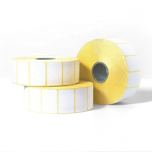 Rouleau d'étiquettes thermiques écologiques/top de gamme 58x40MM, 800 étiquettes, vente en gros, taille personnalisée, autocollantes pour supermarché/code-barres/logistique - Product Image 1