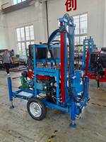 Machine de forage hydraulique portable à chaud pour puits d'eau et forage de roche