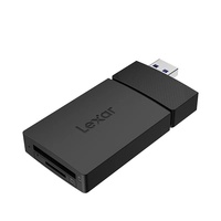 Lecteur de carte mémoire Lexar LRW360U 2 en 1 TF SD double USB 3.2 Type-A Type-C pour téléphone et ordinateur