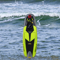 Planche de paddle électrique hydrofoil tout-terrain 48V EPP avec logo personnalisé, puissance 12000W, charge maximale 120KG, vitesse 55KM/H, pour le surf en vague sur les lacs et les rivières