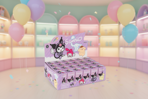 พวงกุญแจซานริโอแบบสุ่ม ตุ๊กตาซิลิโคนนิ่ม 24 ชิ้น ของสะสมสำหรับเด็ก - Product Image 2