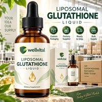 Fournisseur d'emballages personnalisés OEM en gros, usine de production, prêt à expédier, approvisionnement en vrac, stock disponible, glutathion liquide
