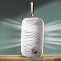 Déshumidificateur portable sans fil avec indicateur visuel sec/humide, unité déshydratante compacte à dessiccant renouvelable pour armoires à chaussures et coffres-forts
