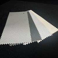 Tissu de protection solaire renforcé épais, facteur d'ouverture 1%, PVC polyester, matériau pour stores enrouleurs