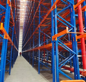 Estanterías Apilables de Alta Resistencia Directas de Fábrica, Estanterías Selectivas con Recubrimiento en Polvo para Sistemas de Almacenamiento en Almacenes - Product Image 3