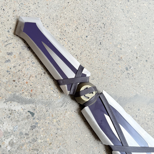 World <span class=keywords><strong>of</strong></span> <span class=keywords><strong>Warcraft</strong></span> <span class=keywords><strong>WOW</strong></span> Naxxramas Armageddon juguetes espada Cosplay 119cm 4,5 kg con placa de pared de madera - Product Image 4