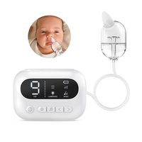 Nouvel aspirateur nasal électrique pour bébé avec 9 modes d'aspiration, design anti-reflux et recharge USB