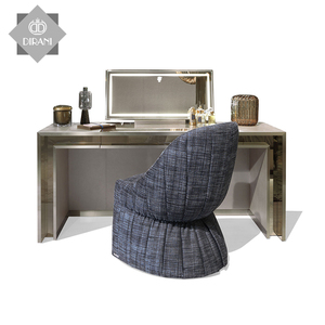 Cô Gái Phụ Nữ Phụ Nữ Sang Trọng Làm Cho Up <span class=keywords><strong>Vanity</strong></span> Bàn Trang Điểm Với Gương Phòng Ngủ Đồ Nội Thất Bàn Trang Điểm Với Ngăn Kéo - Product Image 2