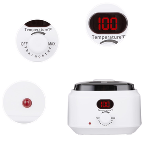 Appareil chauffant pour cire fondante avec écran pour le soin des mains, des pieds et du corps, pour hommes et femmes, chauffe-cire pour épilation 500cc - Product Image 3