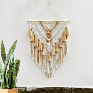 Tapiz Grande Bohemio para Colgar en la Pared, Atrapasueños para Decoración de Dormitorio, Arte de Pared para Cuarto de Niños - Product Image 4