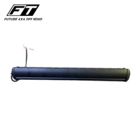 Barre lumineuse LED bicolore blanc et ambre pour camion, VTT, UTV, 4x4, lampe de travail tout-terrain
