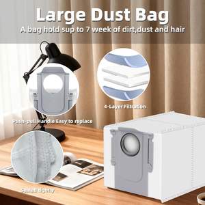 Accesorios para Aspiradoras Robóticas Mova Ecovacs Dreame Roborock, <span class=keywords><strong>Precio</strong></span> de Fábrica, Kits de Cepillos Laterales y Principales de Repuesto para Xiaomi Mijia - Product Image 3