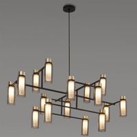 Lampe suspendue Circassian, design Highland Grace, pour chambre à coucher et coin lecture