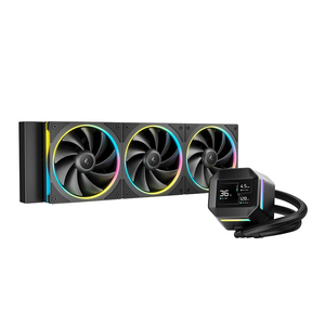 New Stock <strong>DEEPCOOL</strong> LM360 BLACK&amp;WHITE IPS Screen AIO CPU Cooler ARGB Liquid CPU <strong>Fan</strong> Gaming Computer Cooling - Product Image 1