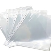 Carpeta de Archivo Transparente con 11 Orificios, Reforzada con PVC Magnético, Tamaño Carta A4, Duradera, Gran Venta 2026