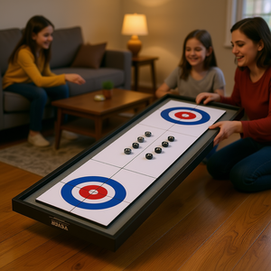 Juego de Shuffleboard y Curling de Mesa Vevor de 45 Pulgadas, Portátil, con Diseño de Objetivo para Diversión en Interiores - Product Image 2