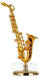 <span class=keywords><strong>Mini</strong></span> trumpet nghệ thuật vàng trang trí nhạc cụ - Product Image 5