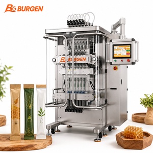 Máquina Automática Premium para Llenado <span class=keywords><strong>de</strong></span> Bolsas Stick con Calentamiento, Accionada por Servomotor, Alta Precisión para Miel, <span class=keywords><strong>Agave</strong></span>, Edulcorante Natural Orgánico - Product Image 1