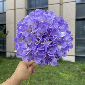 QSBDF 人造花 丝质绣球花 家居装饰花 人造丝绣球花 用于婚礼插花 - Product Image 6