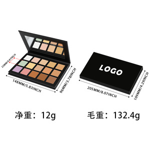 <span class=keywords><strong>Palette</strong></span> <span class=keywords><strong>correcteur</strong></span> crème imperméable à l'eau 15 couleurs avec logo personnalisé <span class=keywords><strong>Palette</strong></span> <span class=keywords><strong>correcteur</strong></span> Vegan visage complet 24h <span class=keywords><strong>Palette</strong></span> <span class=keywords><strong>correcteur</strong></span> de <span class=keywords><strong>maquillage</strong></span> longue durée - Product Image 4