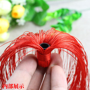 Frange à pompons 5 cm 8 cm 13,8 cm, ornements décoratifs en nœuds chinois pour bijoux, pendentifs de voiture, accessoires de bricolage - Product Image 2
