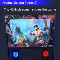 Funspace Factory Vente en gros Machine de flipper virtuel chinoise 4K avec écran 42 pouces, machine de flipper vidéo à monnayeur