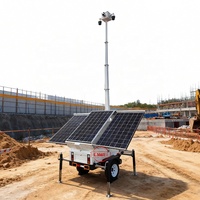 Remolques de Vigilancia Móviles con Energía Solar y Certificación CE para Seguridad en Estacionamientos