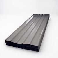 Panel de Acero Corrugado Galvalume Prepintado con Especificaciones Estándar, Revestimiento Antioxidante HDP, Calibre 0.25-0.9mm, Perfil T780/T1000