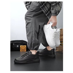 Zapatillas Blancas para Hombre, Modernas, Deportivas, Casuales, para Correr, con Diseño de Malla Transpirable para la Temporada de Primavera - Product Image 5