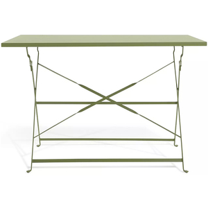 AJUNION <strong>4</strong> <strong>Seater</strong> Folding Metal Patio <strong>Set</strong> Steel Garden <strong>Set</strong> Folding Table and Chair Outdoor <strong>Bistro</strong> <strong>Set</strong> - Product Image 4