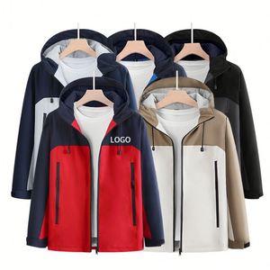 Veste d'extérieur réfléchissante à capuche, anti-humidité, légère et imperméable, design personnalisé, service OEM, directement de l'usine - Product Image 4