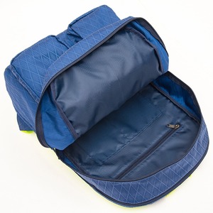Bolso Casual Versátil para Viajes Cortos, Gran Capacidad, Azul, Mochila Ligera con Diseño de Rombos, Multifuncional y Moderna - Product Image 5