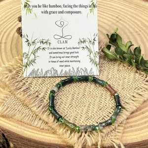 Natural Stone <b>Bracelet</b> Colorful Glass Beaded Inner Strength Professional Small MOQ Welcome Custom Design - Product Image 3