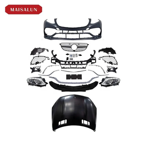 Kit di Conversione Esterno da Vecchio a Nuovo GLE63 AMG per <span class=keywords><strong>Mercedes</strong></span> <span class=keywords><strong>Classe</strong></span> <span class=keywords><strong>ML</strong></span> ML164 ML166, Kit Carrozzeria Convertito, Paraurti Auto - Product Image 2