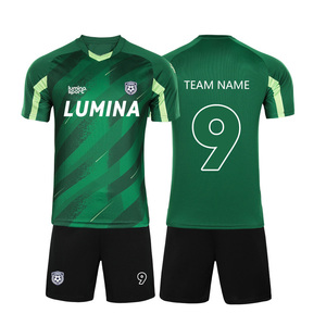Completo <span class=keywords><strong>da</strong></span> <span class=keywords><strong>Calcio</strong></span> Personalizzabile con Stampa Digitale, Set Estivo Traspirante ad Asciugatura Rapida, Maglietta <span class=keywords><strong>e</strong></span> <span class=keywords><strong>Pantaloncini</strong></span> Sportivi per Squadre - Product Image 1