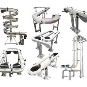 Esnek zincirli konveyör soğutma Spiral kulesi, gıda kurutma yüksek sıcaklık dikdörtgen konveyör - Product Image 4