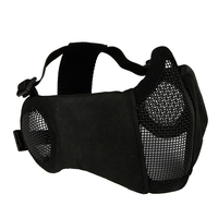 Masques tactiques de protection ajustables Gina pour le bas du visage, pour la chasse et les activités de plein air