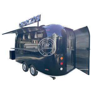 2025 China Manufacturer Stainless Steel OEM Mobile Pizza Fast Food Truck Trailer With Full Kitchen Equipments For Sale - Product Image 3