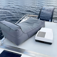 Bateau-maison tout équipé sur roues avec moteur hors-bord, en aluminium, pour divertissement, croisière et tourisme, fabrication soudée