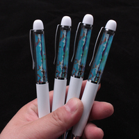 Stylo flottant Offres Spéciales Premium conçu sur mesure stylo à bille à eau magique CMJN imprimé stylo liquide flottant bateau 1.0mm largeur d'écriture