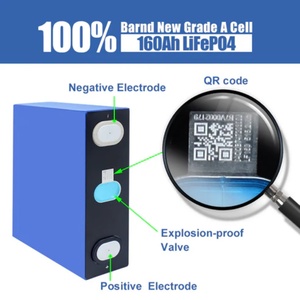 Batterie Lifepo4 3.2V 160ah E V E, durée de vie de 8000 cycles, neuve, qualité A, garantie 5 ans, batterie d'énergie domestique pour pack de batteries DIY - Product Image 2