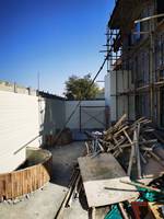 Panneaux suspendus en fibro-ciment pour revêtement mural extérieur, imperméables et ignifuges, pour villas et hôpitaux