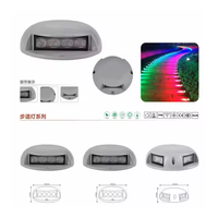 3W Un Côté Escalier Pont LED Lumières Moulé Sous Pression En Aluminium Étanche Encastré Sol Paysage Lumière Fond Fixe Jardin