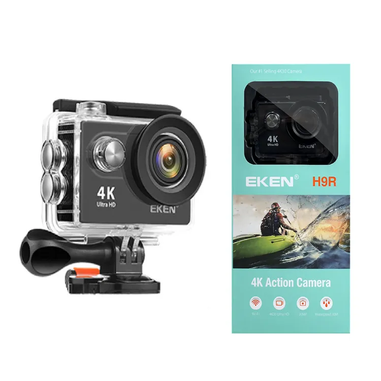 Original EKEN 4K Super HD 1080p/60fps Video aufnahme WiFi Wasserdichte Pro H9R Action Kamera