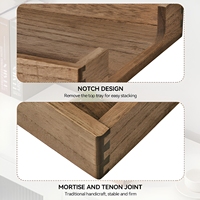 Collection de plateaux de rangement en bois pour documents, éco-responsable, pour magazines, dossiers et classeurs – Meilleures ventes