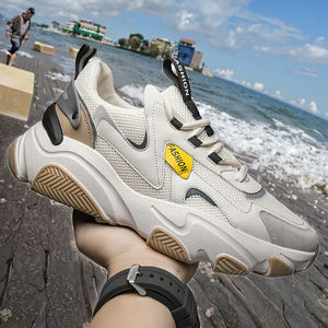 Nuevas Zapatillas Deportivas de Malla para Hombre, Casuales, con Cordones, Ligeras, Cómodas, Transpirables, que Aumentan la Altura, para Verano, Aire Libre, Estilo Dad Shoes - Product Image 2