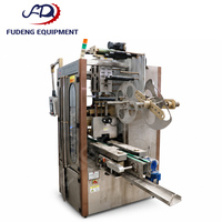 Machine d'étiquetage automatique à manchon rétractable Lixin AP-400 d'occasion haute vitesse, 400 étiquettes/min, applicateur d'étiquettes PVC POF avec tunnel de rétraction 220V