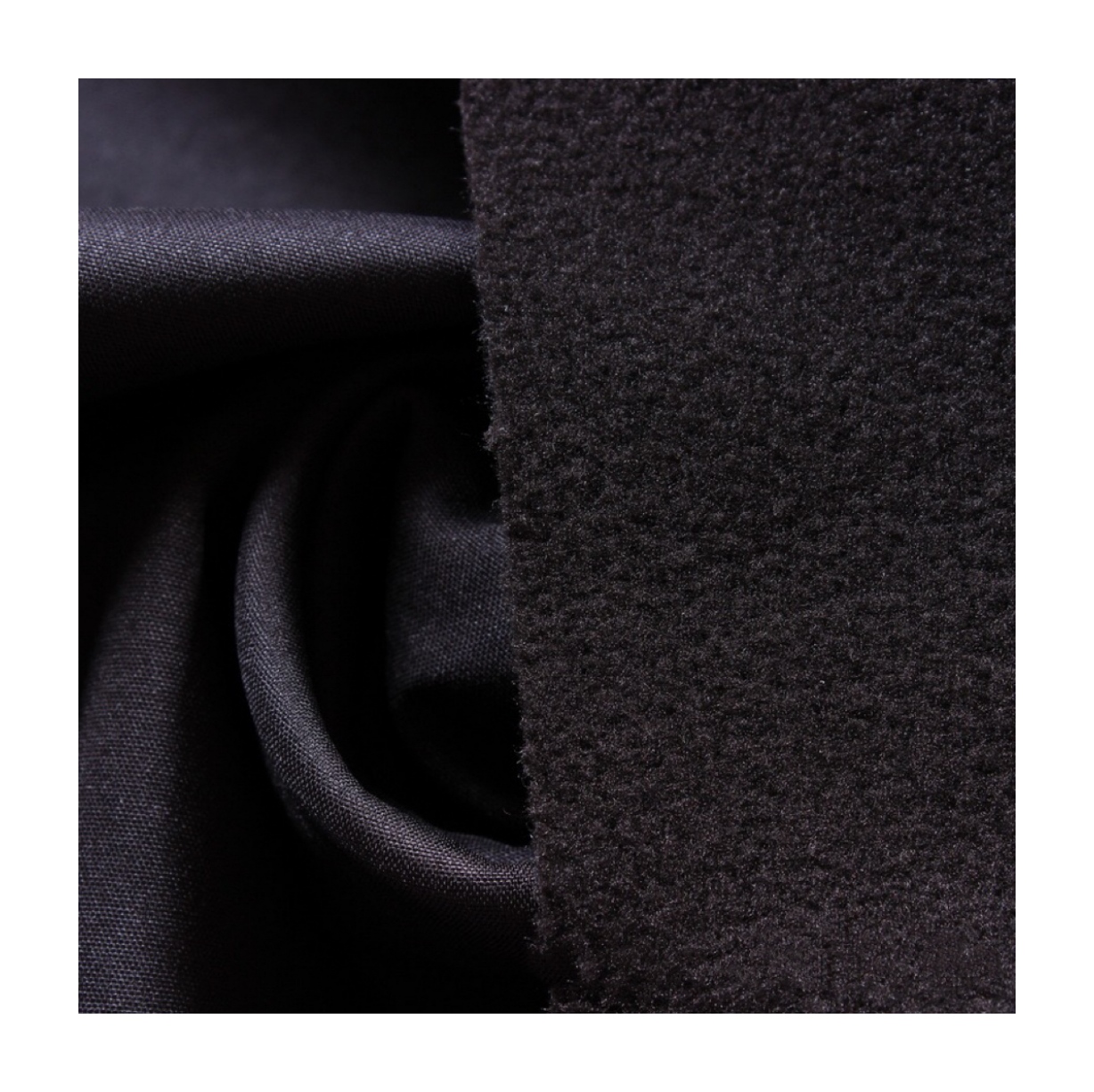 100% polyester 3 layer 100D softshell waterproof polar fleece laminated tpu film functional fabric for outdoor coats