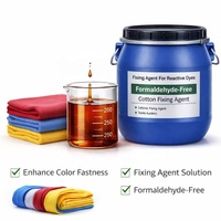 Agent fixateur cationique pour colorants réactifs à base de coton, fixateur de teinture, améliore la résistance au lavage